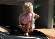 Big boobs 3D - Sexy pose