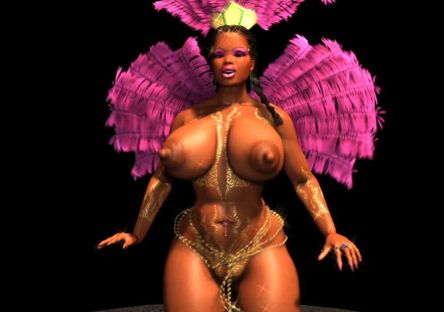 Big Big Boobys Brazil Carnival - Big Tits at Carnival in Brazil - 3D Cartoon Adult Club