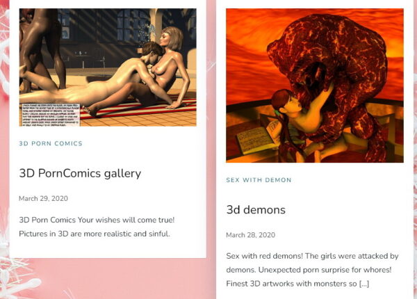 3D Sex Cartoon blog